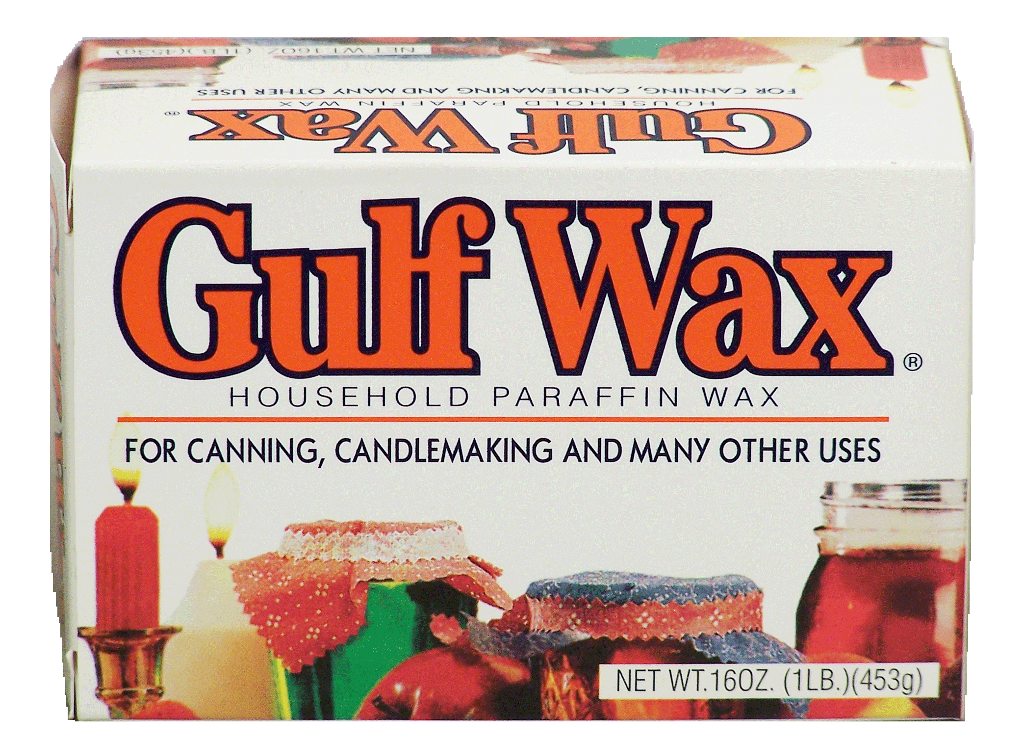 Gulf Wax  household paraffin wax for canning, candlemaking and many other uses Full-Size Picture